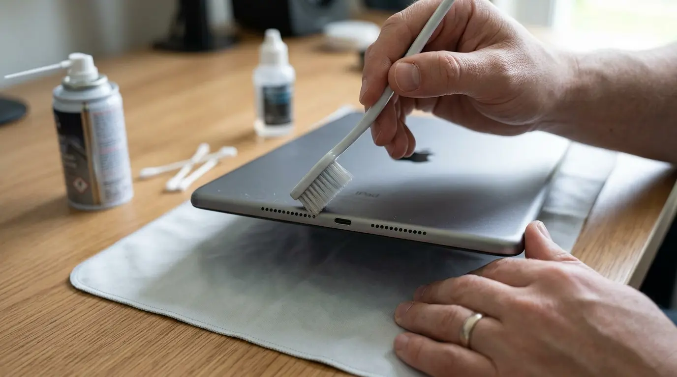 iPad Speaker Cleaning Service