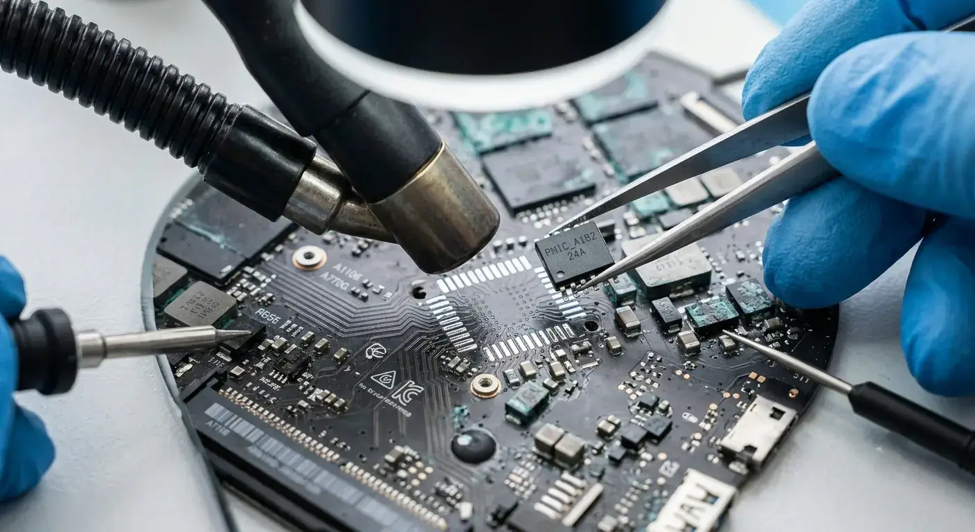 Data During a Logic Board Repair