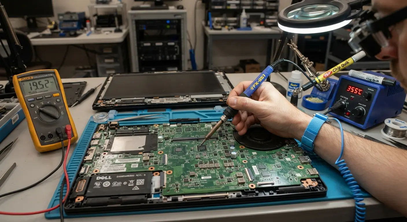 Charging IC and Power Rail Repair