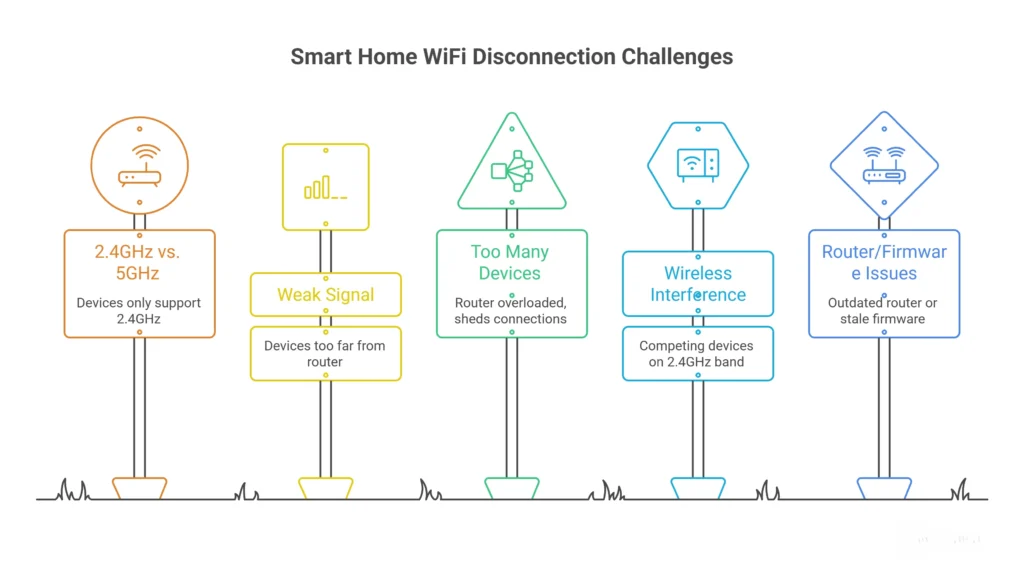 Home Devices Keep Disconnecting From WiFi