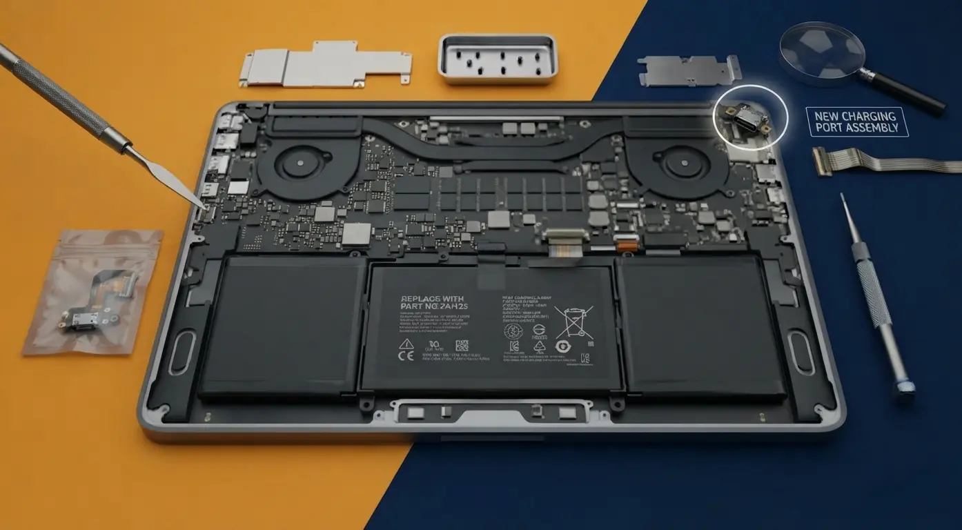 Laptop Power Port Repair las vegas