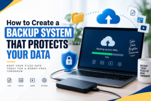 how to create a backup system