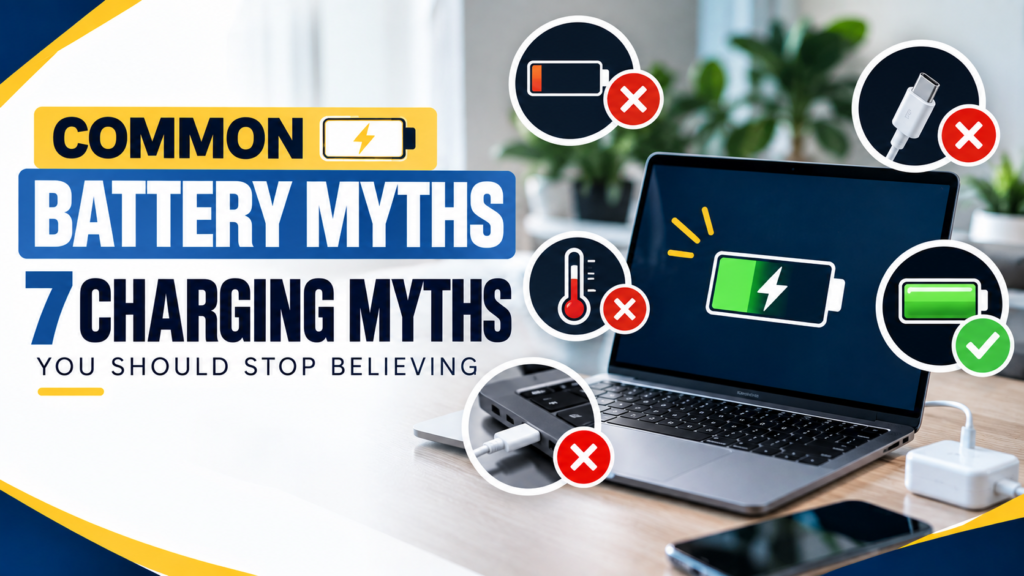 Common Battery Myths: 7 Charging Myths You Should Stop Believing