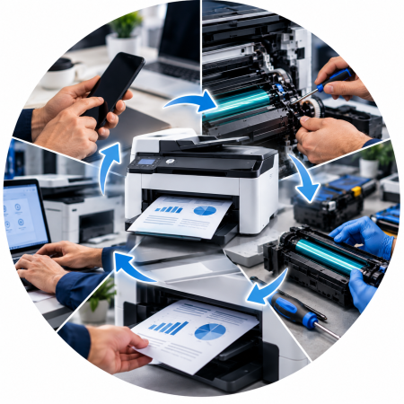 Circular Printer Repair Workflow
